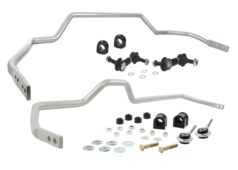 BNK010 Whiteline Front and Rear Sway Bar - Vehicle Kit to Suit Nissan Skyline R33, R34 and Stagea Rwd | Genuine Whiteline Sway Bar