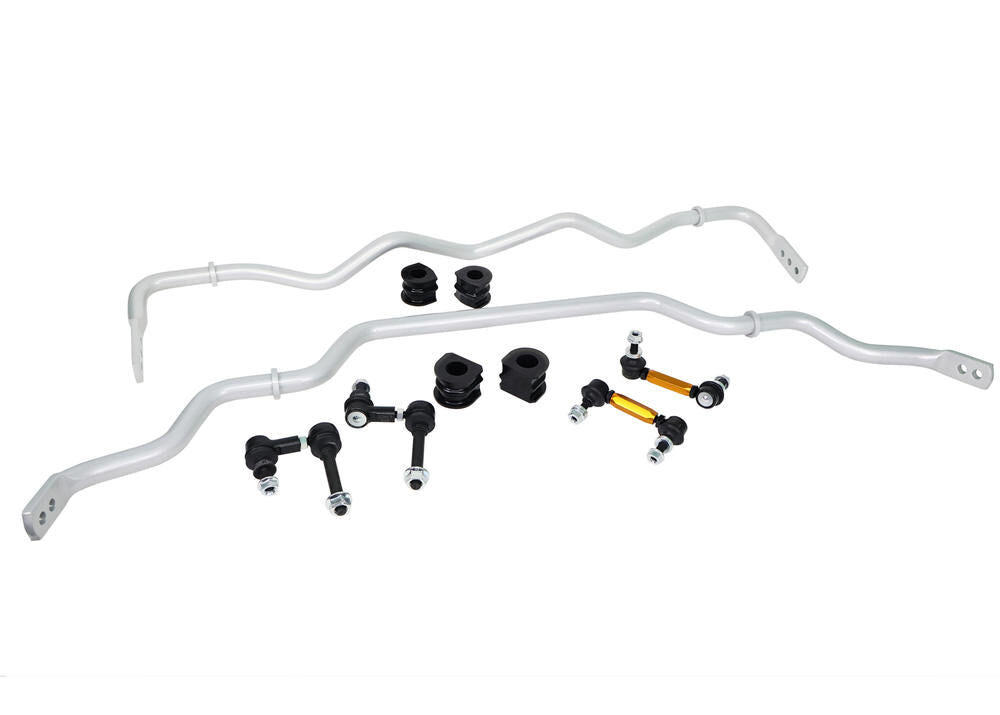 BNK014 Whiteline Front and Rear Sway Bar - Vehicle Kit to Suit Nissan 370Z Z34, Skyline V36 and RZ34 | Genuine Whiteline Sway Bar