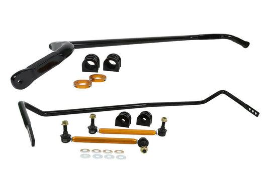 BNK018 Whiteline Front and Rear Sway Bar - Vehicle Kit to Suit Nissan Navara D23 4wd | Genuine Whiteline Sway Bar