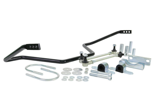 BNR45Z Whiteline Rear Sway Bar - 20mm 3 Point Adjustable to Suit Nissan Navara D40 4wd | Genuine Whiteline Sway Bar