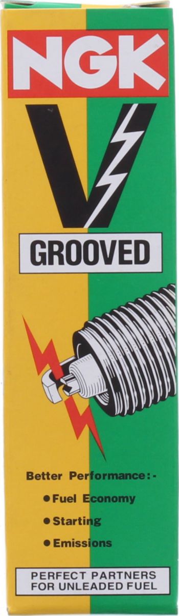 BP6F NGK spark plug firing end