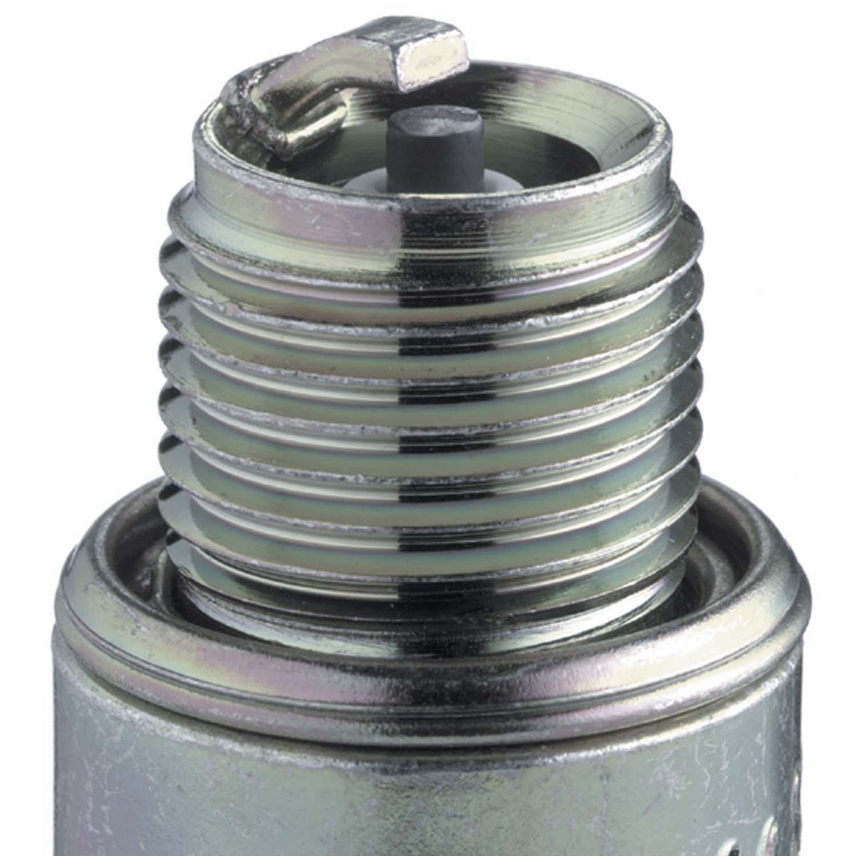 BR8HCS-10 NGK spark plug firing end