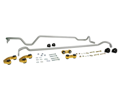 BSK002 Whiteline Front and Rear Sway Bar - Vehicle Kit to Suit Subaru Forester SF | Genuine Whiteline Sway Bar