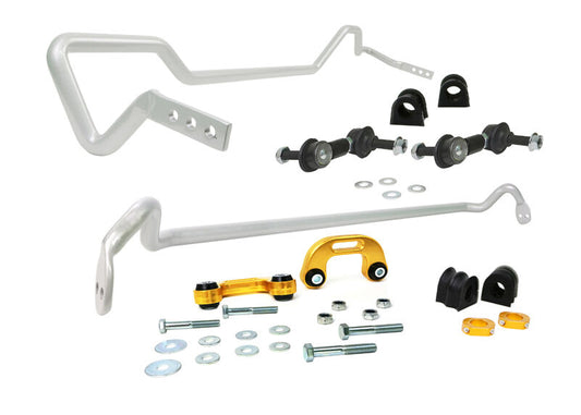 BSK007 Whiteline Front and Rear Sway Bar - Vehicle Kit to Suit Subaru Impreza GD WRX/STi Sedan | Genuine Whiteline Sway Bar