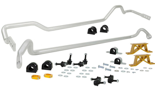 BSK009M Whiteline Front and Rear Sway Bar - Vehicle Kit to Suit Subaru Impreza GD WRX STi MY05, MY06 | Genuine Whiteline Sway Bar