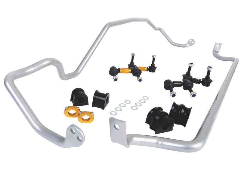 BSK013 Whiteline Front and Rear Sway Bar - Vehicle Kit to Suit Subaru Liberty BE | Genuine Whiteline Sway Bar