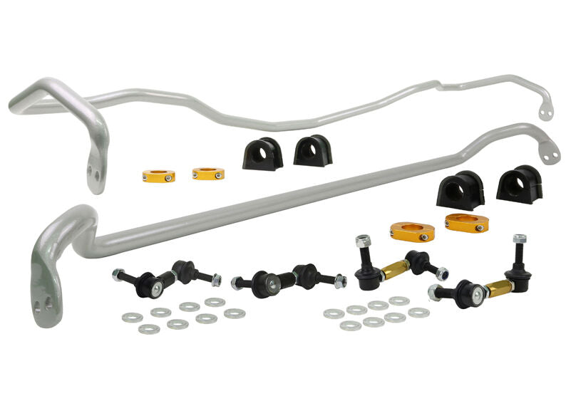 BSK014 Whiteline Front and Rear Sway Bar - Vehicle Kit to Suit Subaru Liberty and Outback BL, BP | Genuine Whiteline Sway Bar