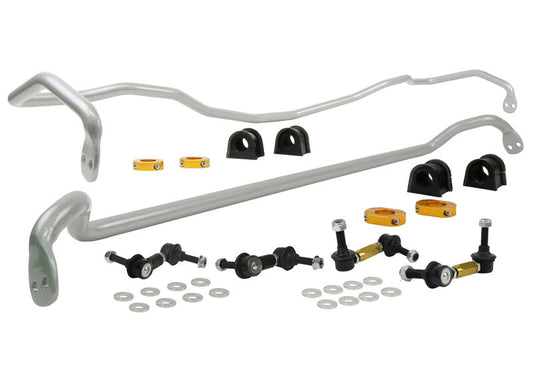 BSK014 Whiteline Front and Rear Sway Bar - Vehicle Kit to Suit Subaru Liberty and Outback BL, BP | Genuine Whiteline Sway Bar