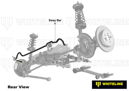 BSR37Z Whiteline Rear Sway Bar - 22mm 3 Point Adjustable to Suit Subaru Impreza GD WRX STi | Genuine Whiteline Sway Bar - photo 2 of 5