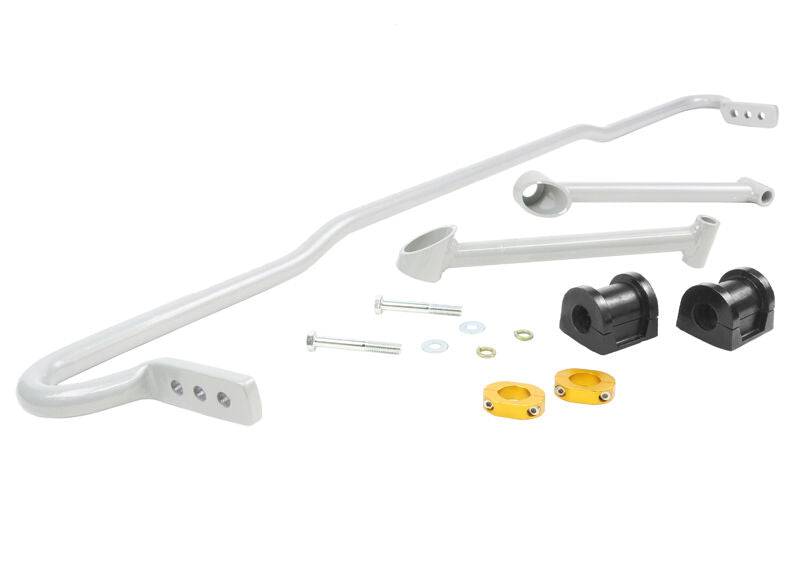 BSR49Z Whiteline Rear Sway Bar - 20mm 3 Point Adjustable to Suit Subaru Forester, Impreza, Liberty and Outback | Genuine Whiteline Sway Bar