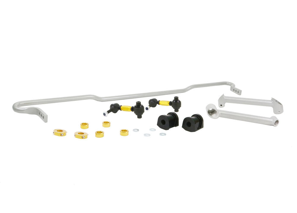 BSR54XZ Whiteline Rear Sway Bar - 18mm 3 Point Adjustable to Suit Subaru BRZ ZC6 nd Toyota 86 | Genuine Whiteline Sway Bar