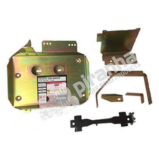 BT200D16 Piranha Off Road Toyota Landcruiser 200 Series 09/15-09/16 4.5ltr V8 Diesel TDI - Piranha Auxiliary Battery Tray | Genuine Piranha Off Road Dual Battery Accessory