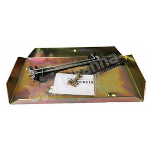 BT200DS Piranha Off Road Toyota Landcruiser 200 Series 09/16-On 4.5ltr V8 Diesel TDI - Piranha Auxiliary Battery Tray | Genuine Piranha Off Road Dual Battery Accessory