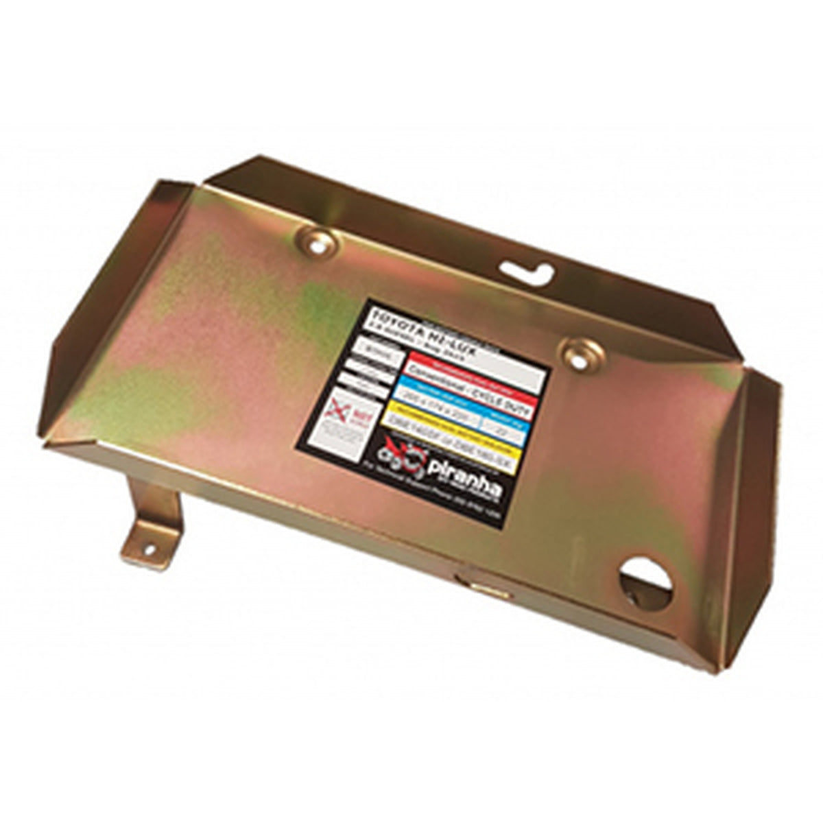 BTH15 Piranha Off Road Toyota Hilux 09/15-On 2.8 Lt TDI - Piranha Auxiliary Battery Tray | Genuine Piranha Off Road Dual Battery Accessory