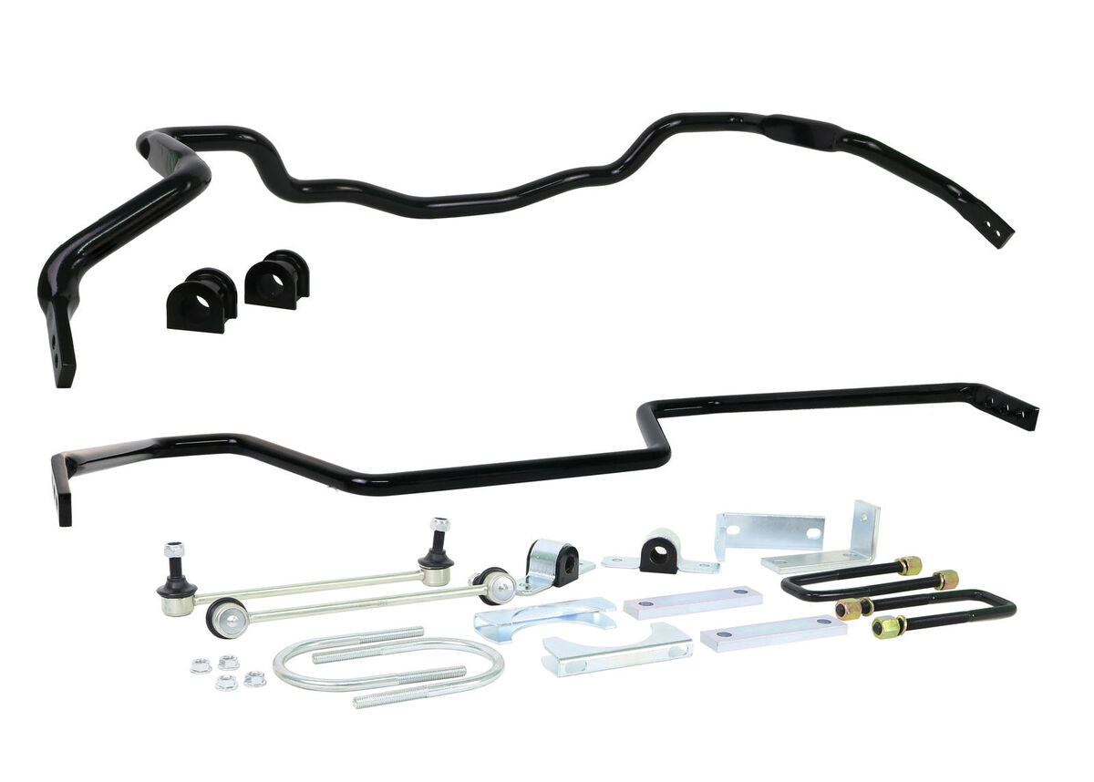 BTK011 Whiteline Front and Rear Sway Bar - Vehicle Kit to Suit Toyota Hilux 2015-on 4wd | Genuine Whiteline Sway Bar