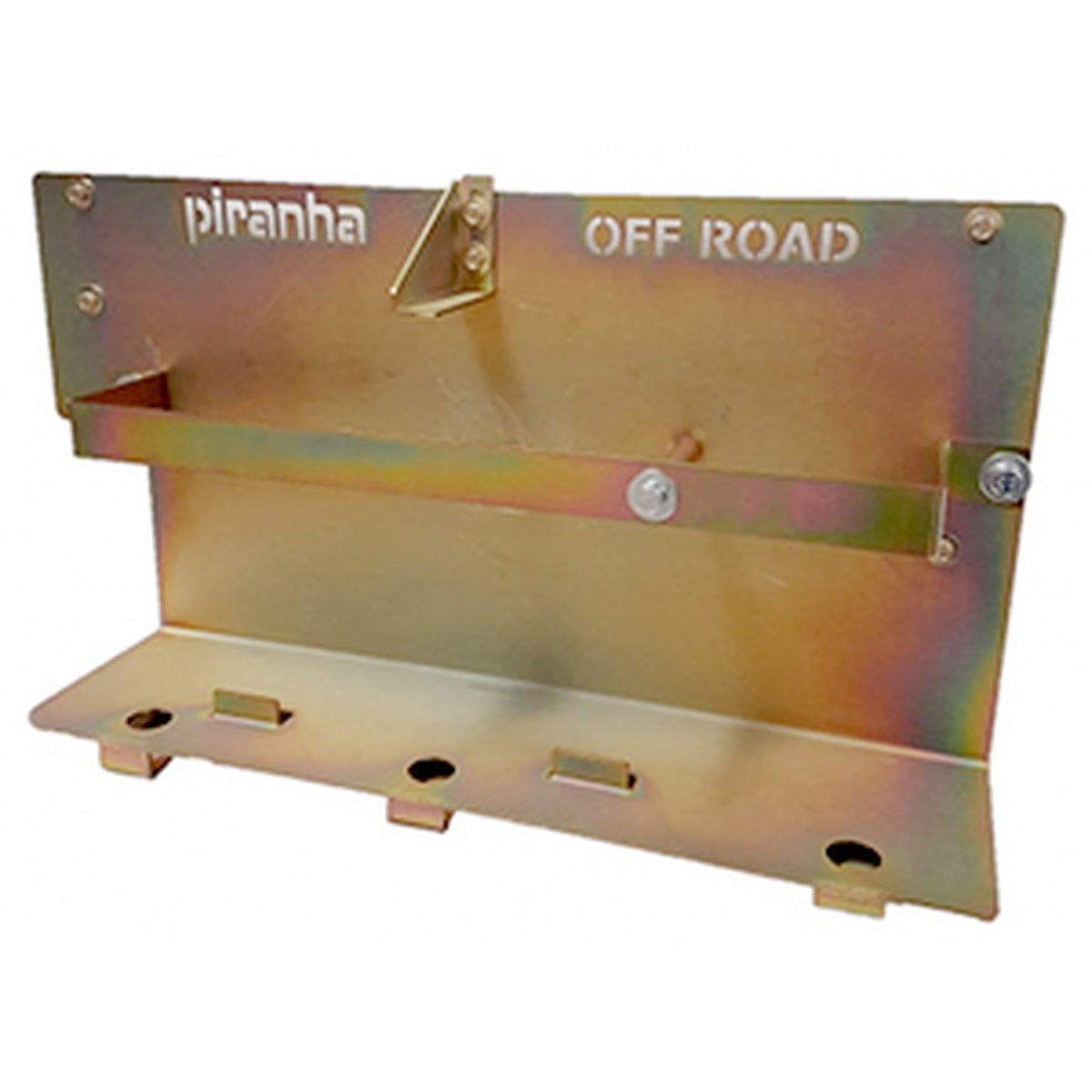 BTMFC Piranha Off Road Mazda BT-50 Dual Cab 2011 On & Ford Ranger PX 2011-On - Piranha Auxiliary Battery Tray | Genuine Piranha Off Road Dual Battery Accessory