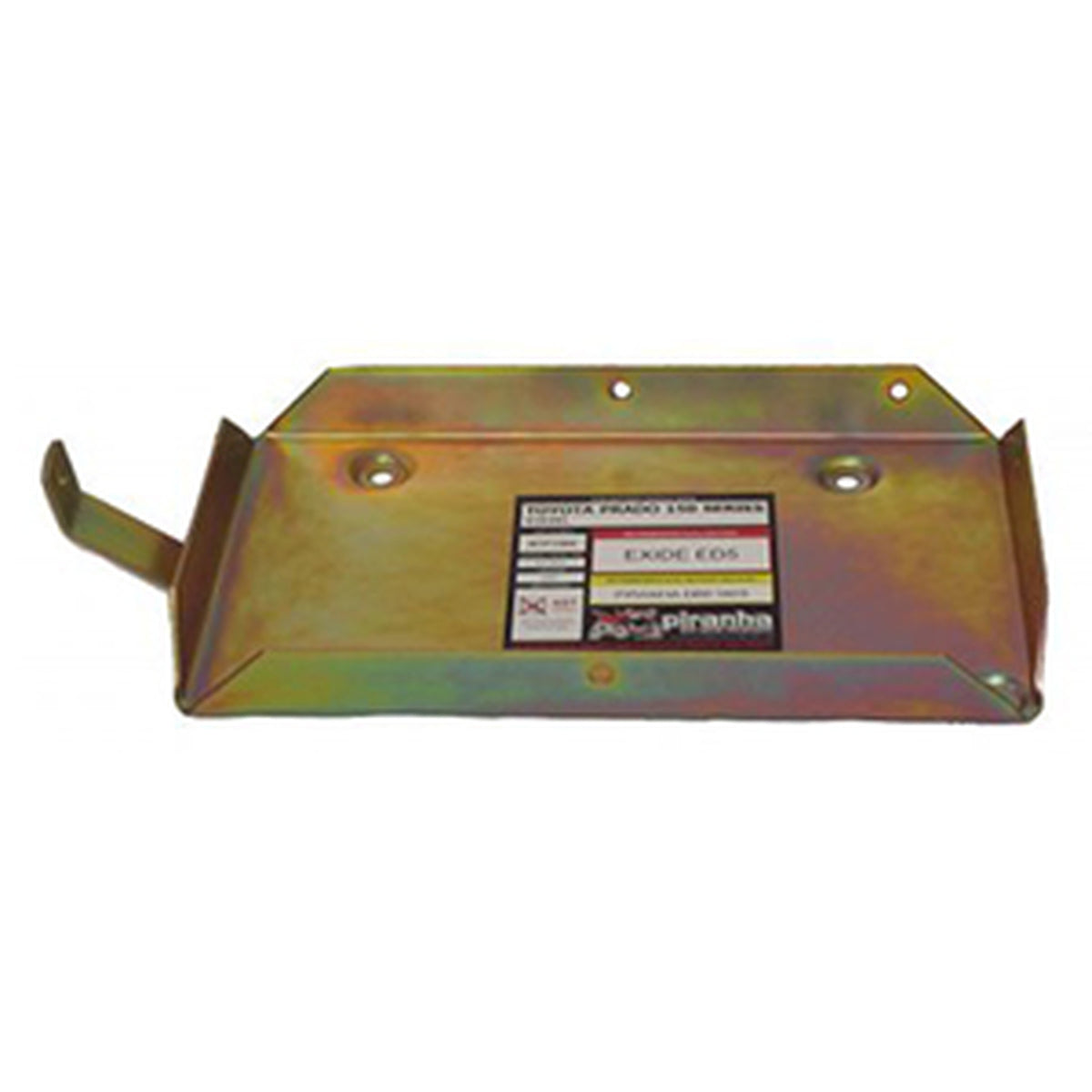BTP150D Piranha Off Road Toyota Prado 150 Series 01/10-09/15 3.0 ltr TD - Piranha Auxiliary Battery Tray | Genuine Piranha Off Road Dual Battery Accessory