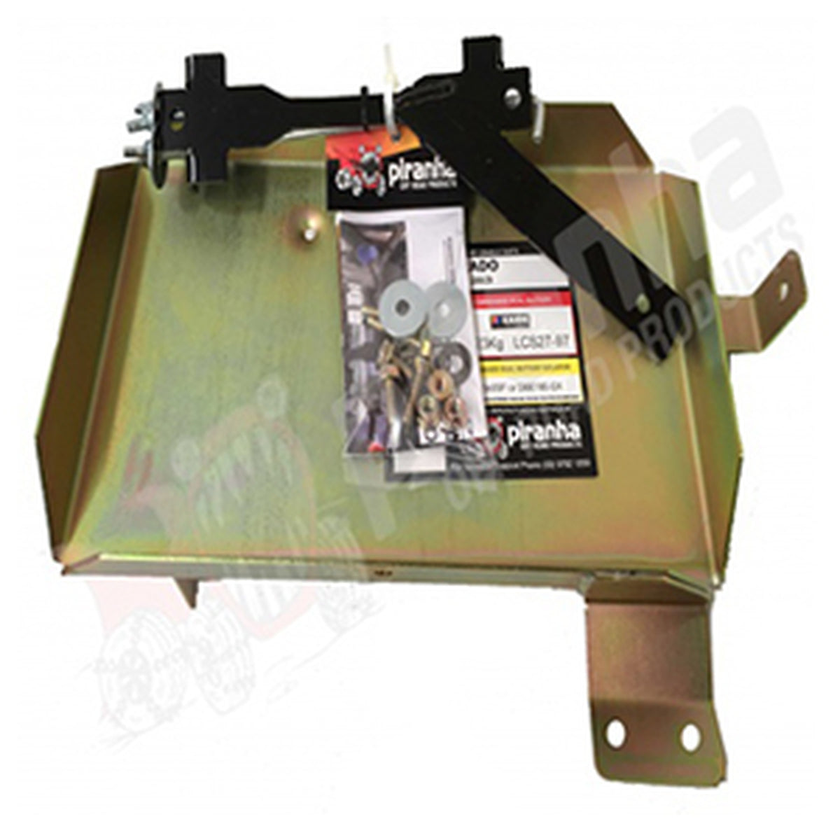 BTP150D2.8 Piranha Off Road Toyota Prado 150 Series 09/15-On 2.8 ltr TD - Piranha Auxiliary Battery Tray | Genuine Piranha Off Road Dual Battery Accessory