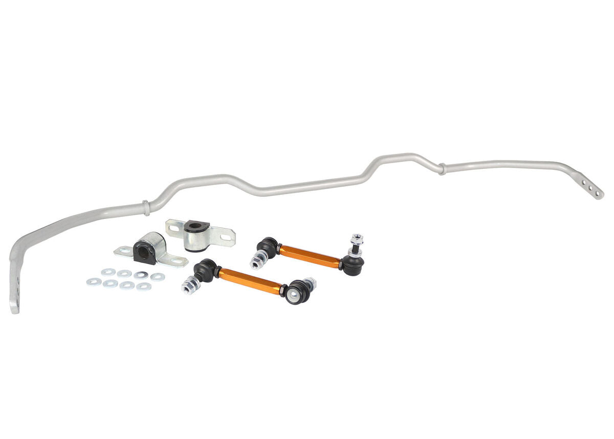 BTR104Z Whiteline Rear Sway Bar - 20mm 3 Point Adjustable to Suit Tesla Model 3 5YJ3 RWD | Genuine Whiteline Sway Bar
