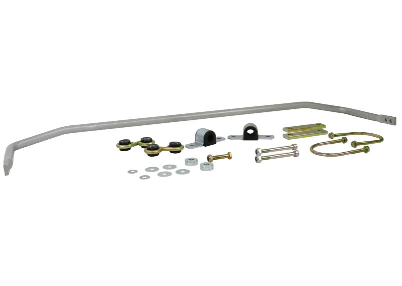 BTR86Z Whiteline Rear Sway Bar - 22mm 2 Point Adjustable to Suit Toyota Yaris NCP90R | Genuine Whiteline Sway Bar