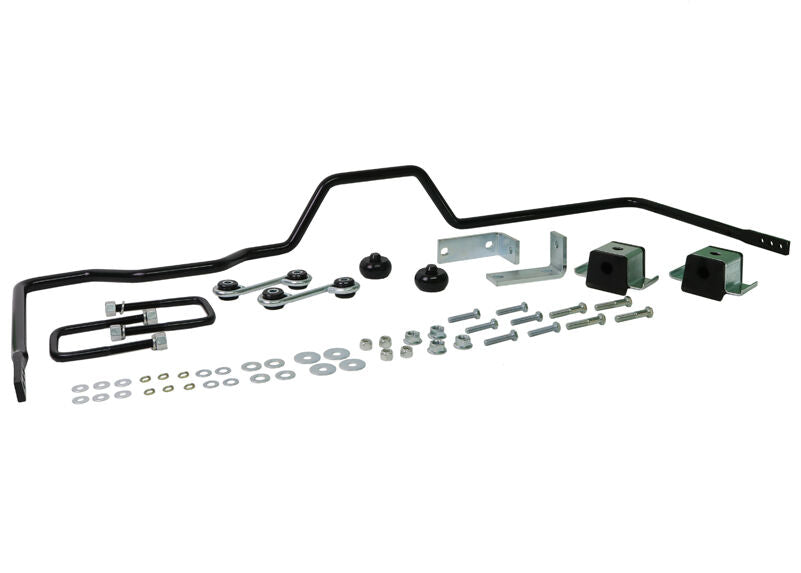 BTR96Z Whiteline Rear Sway Bar - 20mm 3 Point Adjustable to Suit Toyota Hilux 2005-2015 4wd | Genuine Whiteline Sway Bar