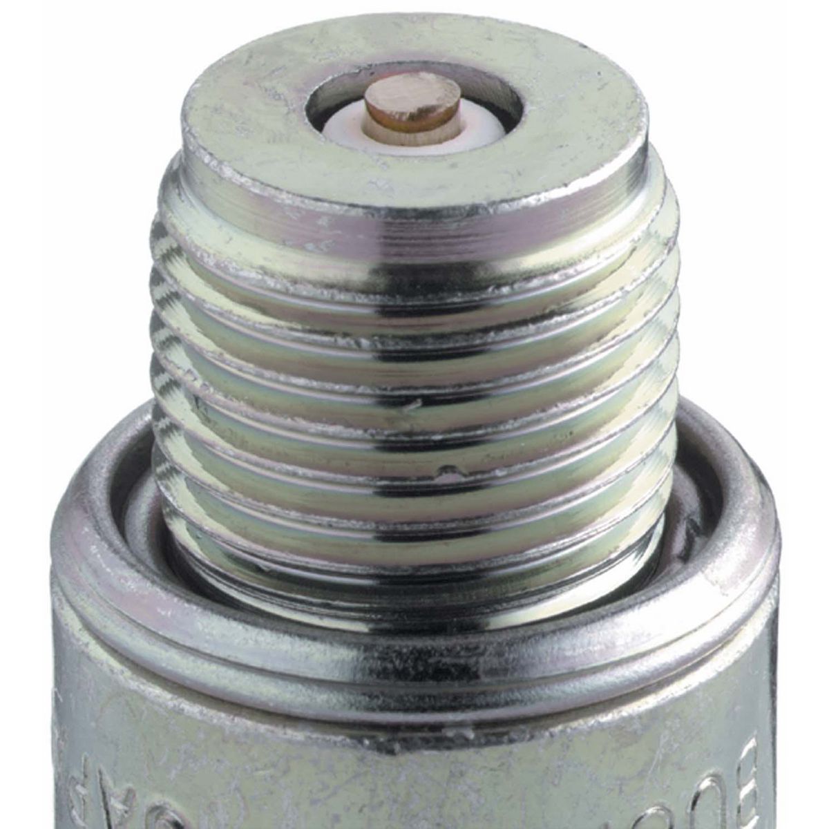 BUZ8H NGK spark plug firing end