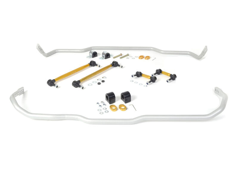 BWK002 Whiteline Front and Rear Sway Bar - Vehicle Kit to Suit Audi, Seat, Skoda and Volkswagen PQ35 Fwd | Genuine Whiteline Sway Bar