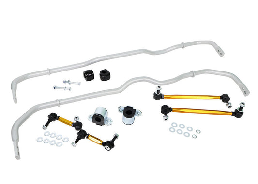 BWK004 Whiteline Front and Rear Sway Bar - Vehicle Kit to Suit Audi, Seat, Skoda and Volkswagen PQ35 Awd | Genuine Whiteline Sway Bar
