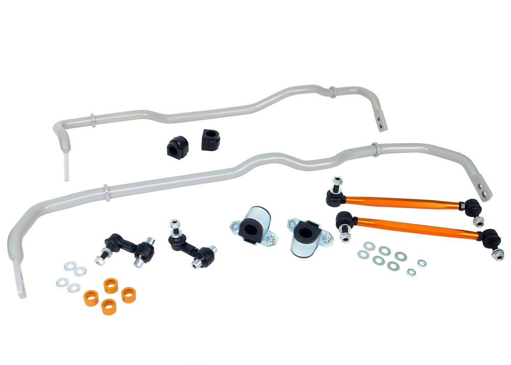 BWK019 Whiteline Front and Rear Sway Bar - Vehicle Kit to Suit Audi, Seat, Skoda and Volkswagen MQB Awd | Genuine Whiteline Sway Bar