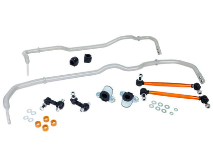 BWK019 Whiteline Front and Rear Sway Bar - Vehicle Kit to Suit Audi, Seat, Skoda and Volkswagen MQB Awd | Genuine Whiteline Sway Bar