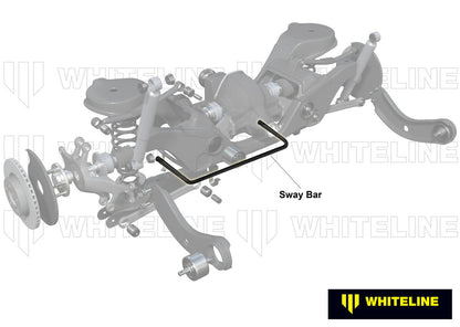 BWR21XZ Whiteline Rear Sway Bar - 24mm 2 Point Adjustable to Suit Audi, Seat, Skoda and Volkswagen PQ35 Awd | Genuine Whiteline Sway Bar - photo 2 of 6