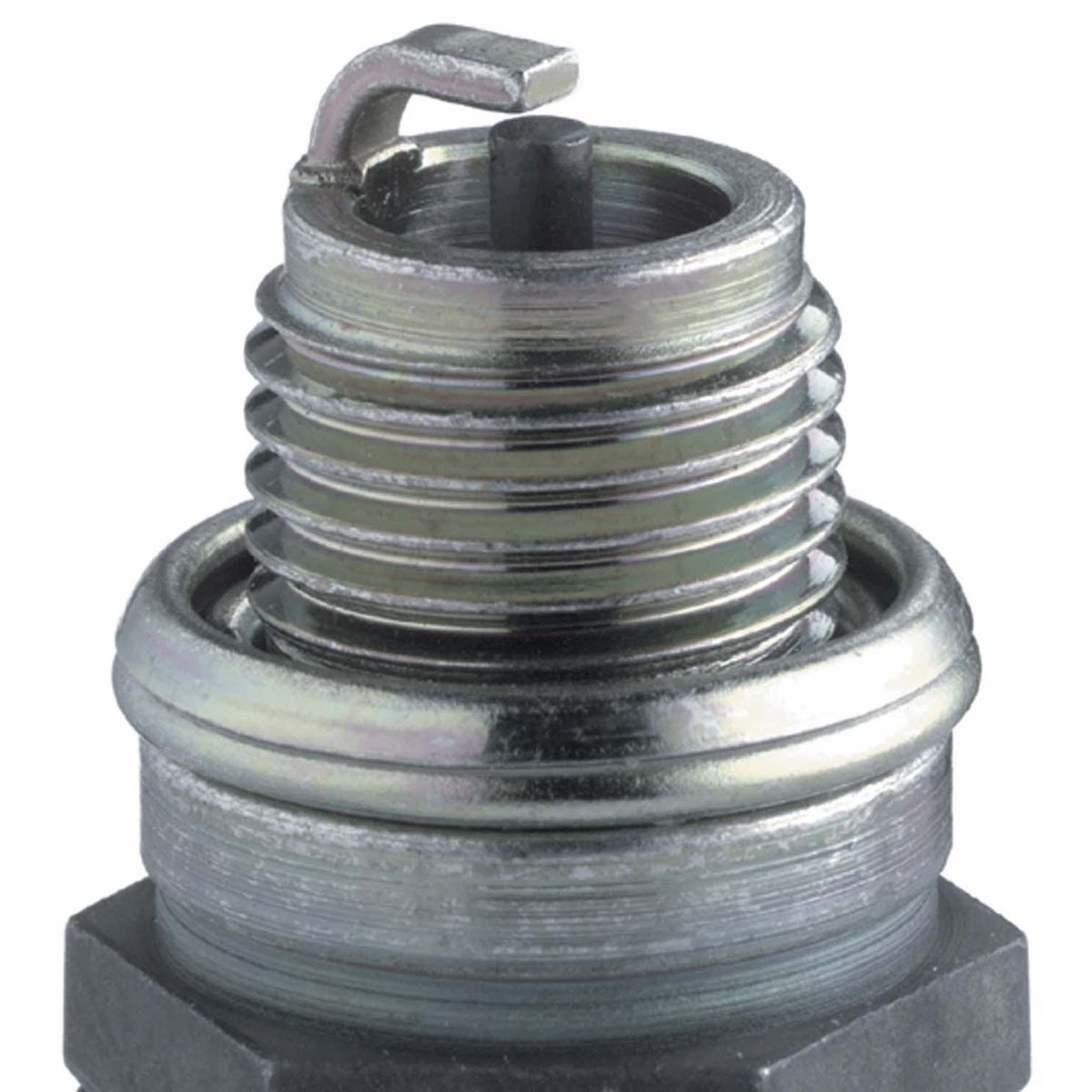 CM-6 NGK spark plug firing end