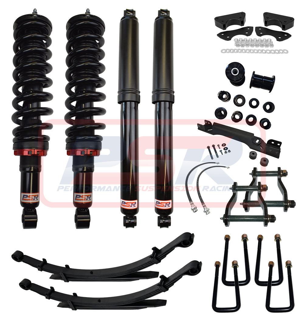 COLKIT-016 Holden Colorado RG / Isuzu D-MAX 1 & 2 PSR TTG 2" Lift Kit LONG TRAVEL | Genuine PSR TTG Shock Absorber