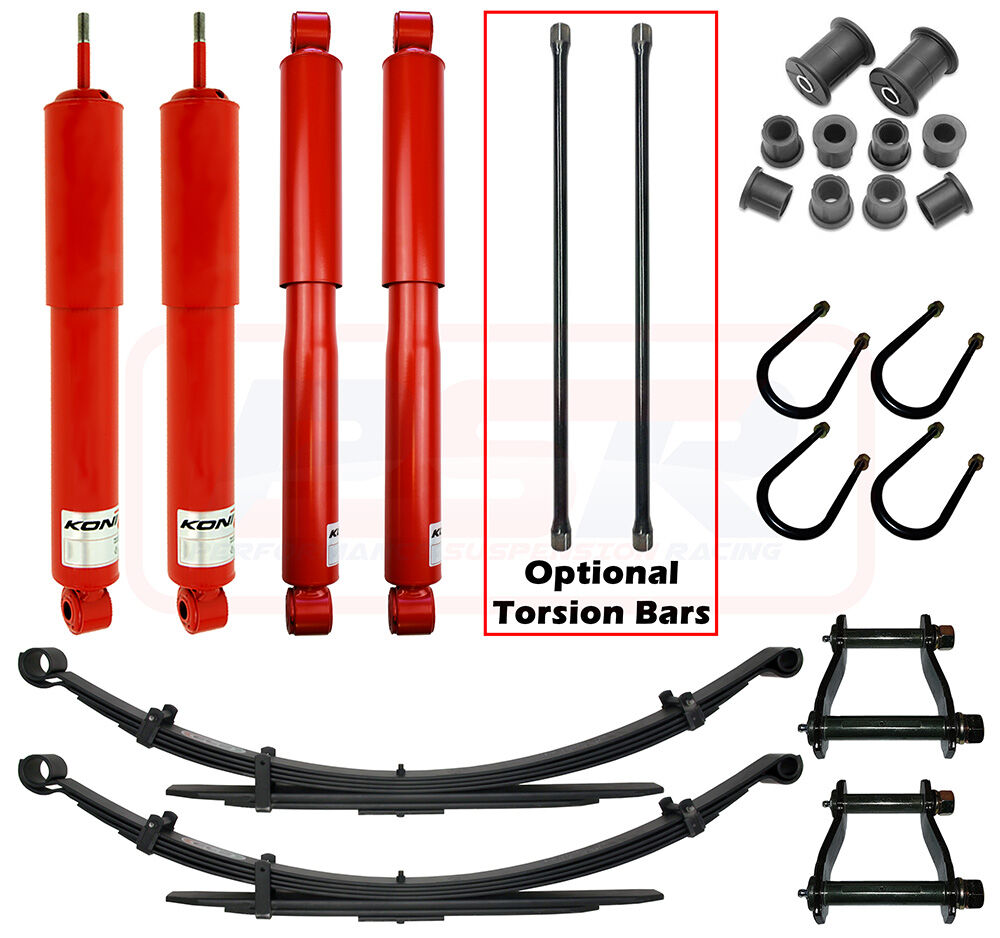 COLKIT-024 PSR Holden Colorado RC / Isuzu D-MAX 2003-2012 Koni Heavy Track 2" Lift Kit | Genuine PSR Lift Kit