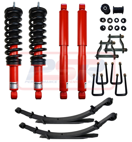 COLKIT-062 PSR Holden Colorado RG / Isuzu D-MAX 1 & 2 Koni Raid 2" Lift Kit | Genuine PSR Shock Absorber