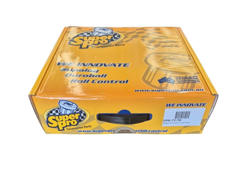 CPK-TY-T5 SuperPro Camber Adjusting Bolt - Grab Kit - Toyota Top Seller Kit | Genuine SuperPro Suspension Component