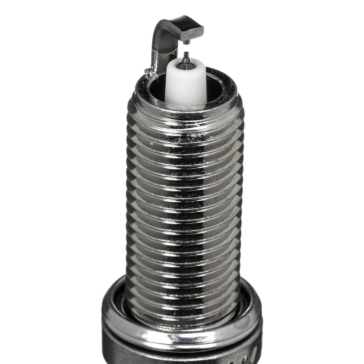 DILKAR6T8 NGK iridium spark plug firing end