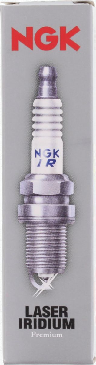 DILKR8B6 NGK iridium spark plug firing end