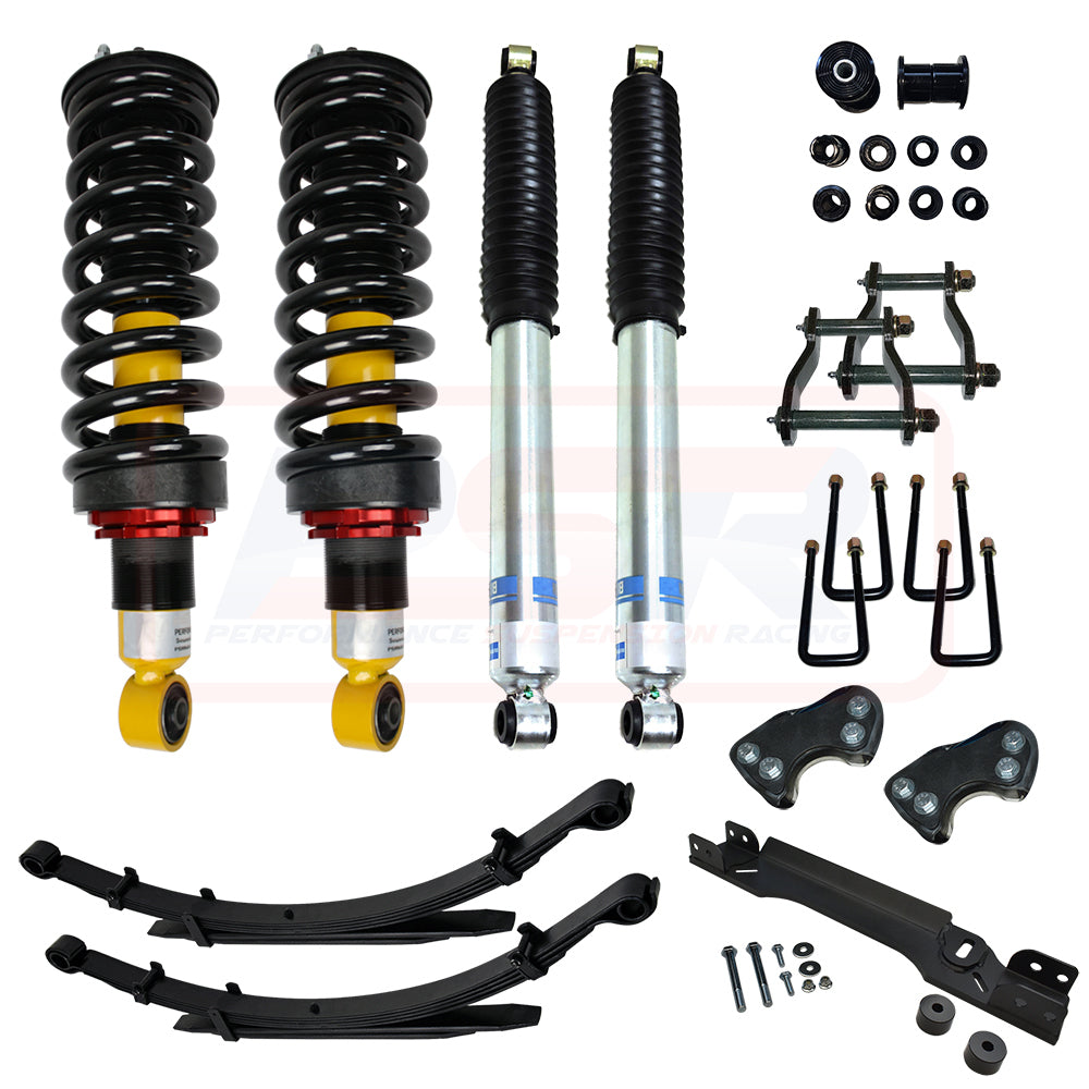 DMAXKIT-002 PSR Isuzu D-MAX 3 - 4 / Mazda BT-50 TF 2021-On Bilstein 3" Lift Kit | Genuine PSR Lift Kit