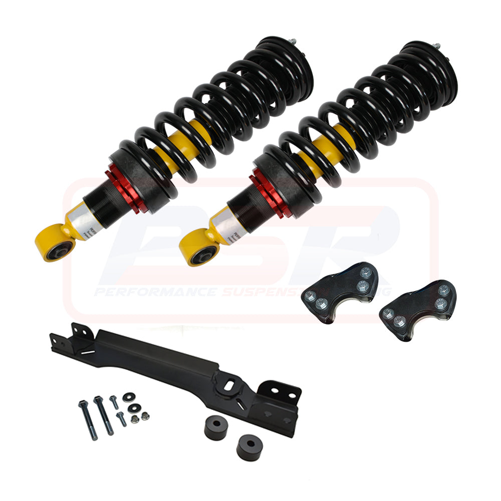 DMAXKIT-012 PSR Isuzu D-MAX 3 - 4 / Mazda BT-50 TF 2021-On Bilstein 4" Front Lift Kit | Genuine PSR Lift Kit