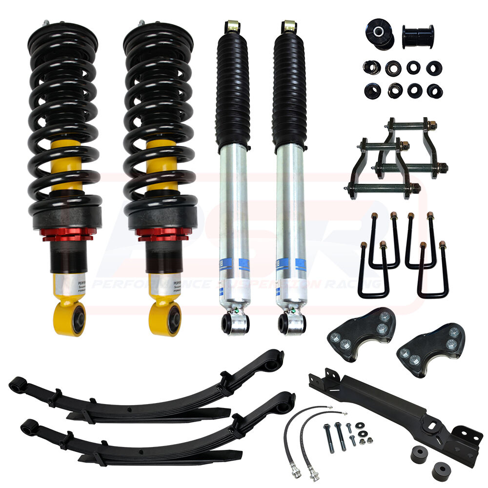 DMAXKIT-015 PSR Isuzu D-MAX 3 - 4 / Mazda BT-50 TF 2021-On Bilstein 2" Lift Kit LONG TRAVEL | Genuine PSR Lift Kit