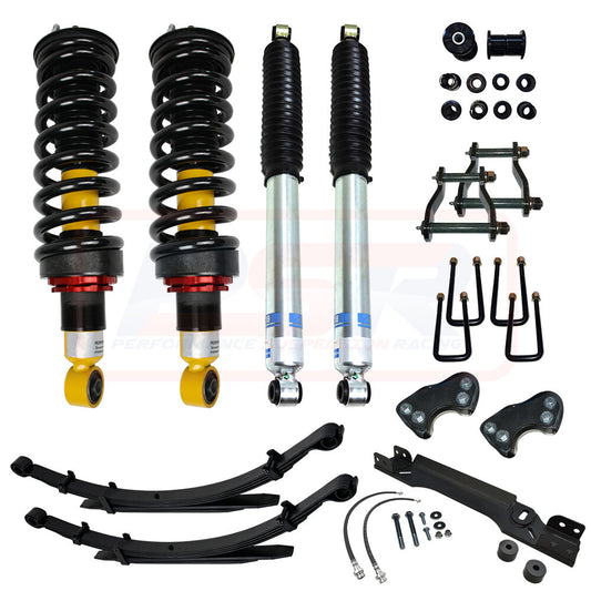 DMAXKIT-015 PSR Isuzu D-MAX 3 - 4 / Mazda BT-50 TF 2021-On Bilstein 2" Lift Kit LONG TRAVEL | Genuine PSR Lift Kit