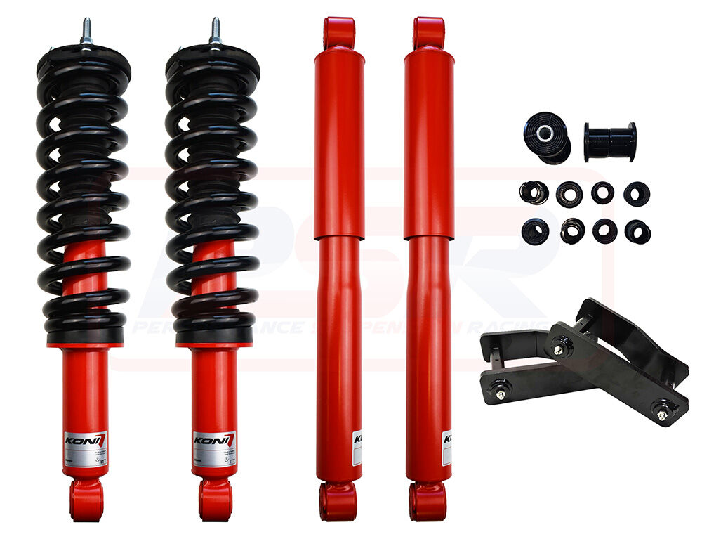 DMAXKIT-030 PSR Isuzu D-MAX 3 - 4 / Mazda BT-50 TF 2021-On Koni Heavy Track 2/1" Lift Kit | Genuine PSR Lift Kit