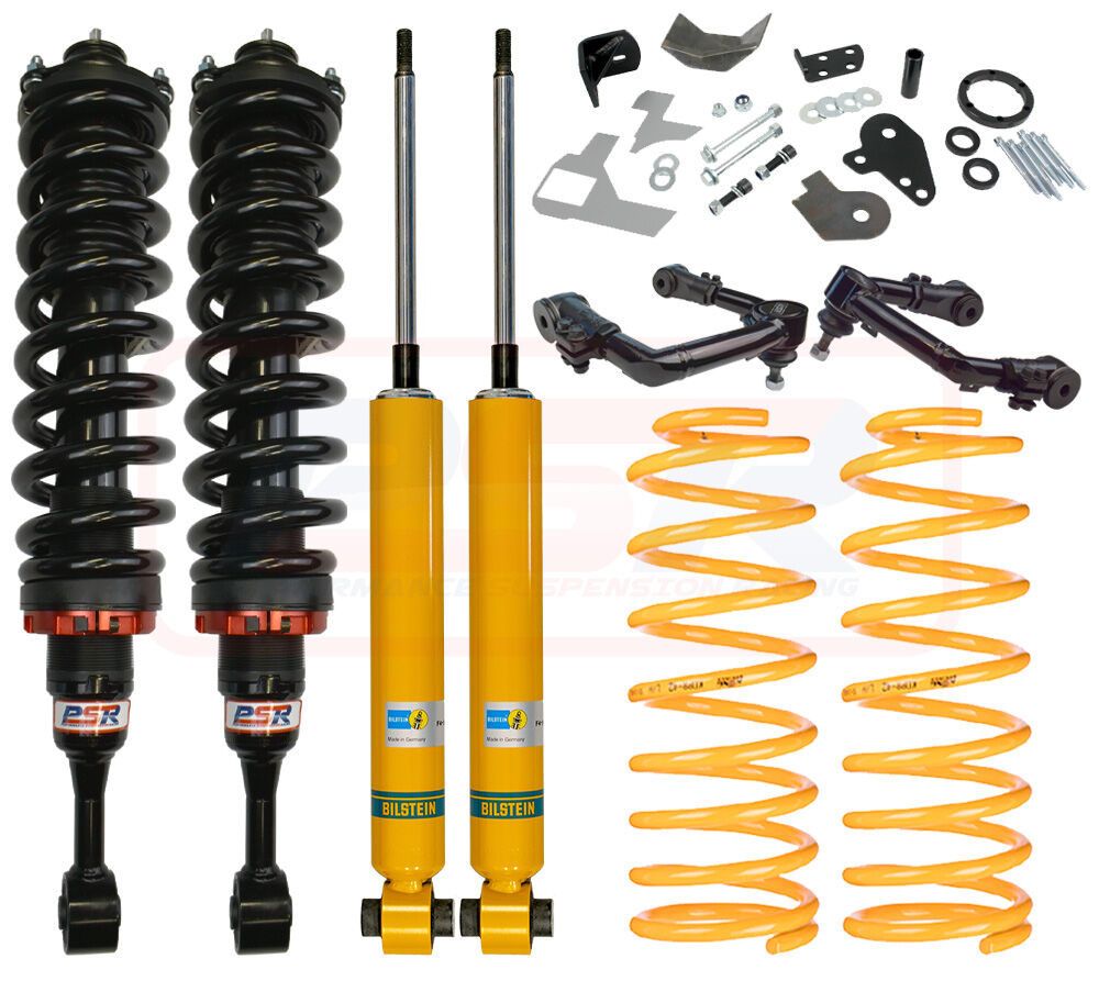 EVERKIT-007 Ford Everest UA MK1 PSR TTG / Bilstein 3-4-5" Lift Kit with Upper Control Arms & Diff Drop | Genuine PSR TTG Shock Absorber