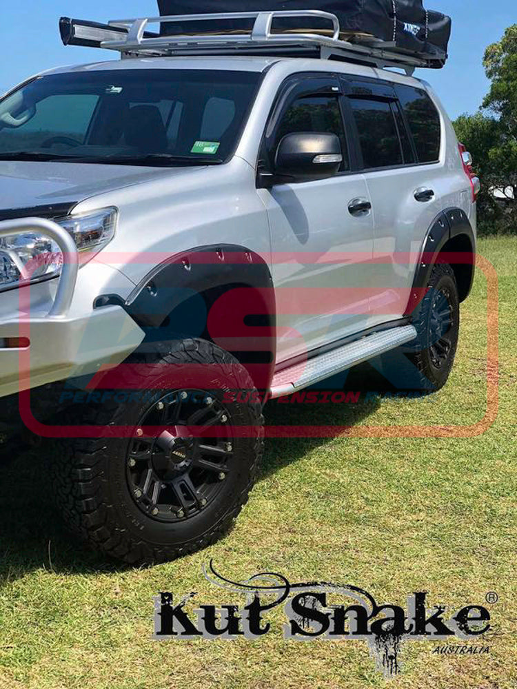 FLARES-150 Toyota Landcruiser Prado 150 Series 2009-On Kut Snake Flares - 50mm - Full Set | Genuine Kut Snake 4X4 Accessory