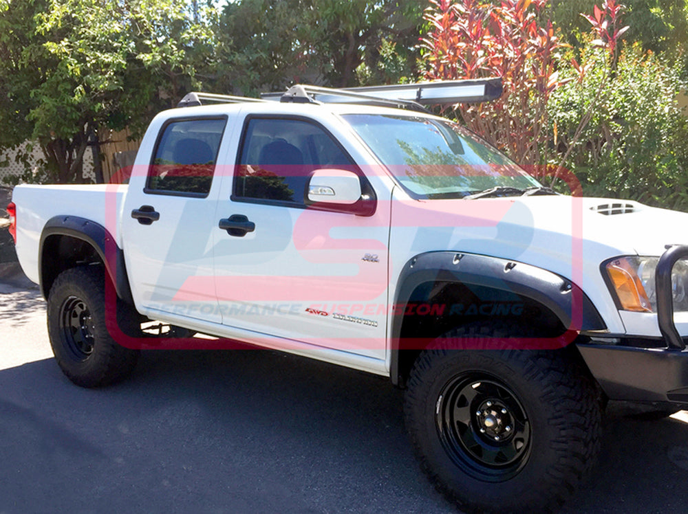 FLARES-COLORADO-08 Holden Colorado RC 2008-2011 Kut Snake Flares - 70mm - Full Set | Genuine Kut Snake 4X4 Accessory