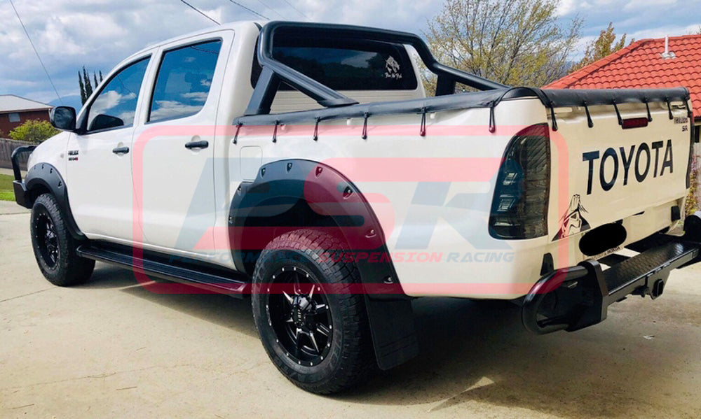 FLARES-HILUX-REVO-CS Toyota Hilux Revo GUN 2015-2018 Kut Snake Flares - 75mm - Full Set | Genuine Kut Snake 4X4 Accessory