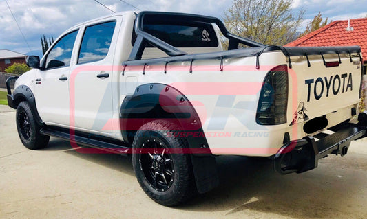 FLARES-HILUX-REVO-CS Toyota Hilux Revo GUN 2015-2018 Kut Snake Flares - 75mm - Full Set | Genuine Kut Snake 4X4 Accessory