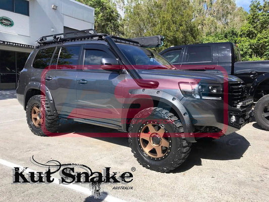 FLARES-LC200 Toyota Landcruiser 200 Series Kut Snake Flares - 50mm - Full Set | Genuine Kut Snake 4X4 Accessory
