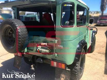 FLARES-LC40-FRONT Toyota Landcruiser FJ40 Series Pre-1977 Kut Snake Flares - 110mm - Front Only | Genuine Kut Snake 4X4 Accessory